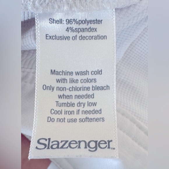 Women's Missy Slazenger GOLF Tech 5  Hydro-Dri White Shorts Size 6 - Picture 14 of 14